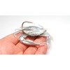 Soft 3D Crab 100mm 19g 4/0 Double Hook Wreck Jig