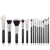 Jessup Beauty Makeup Brush Set Cosmetic Make-Up 15 Pieces Eye