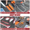2PCS 23.5" x 23.5" x 1" Tool Box Foam Easy