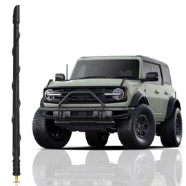 VOFONO 13 Inch Antenna for Ford Bronco 2021-2024, New Spiral Flex Rubber Bronco Short Antenna Replacement Ford Bronco Accessories