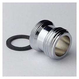 Adapter / Reducer G1/2 Inch (1/2 Inch) Male Thread to M22 x 1 Male Thread for Connecting Tap Attachments with M22 x 1 Female Thread to Connections with 1/2 Inch Female Thread