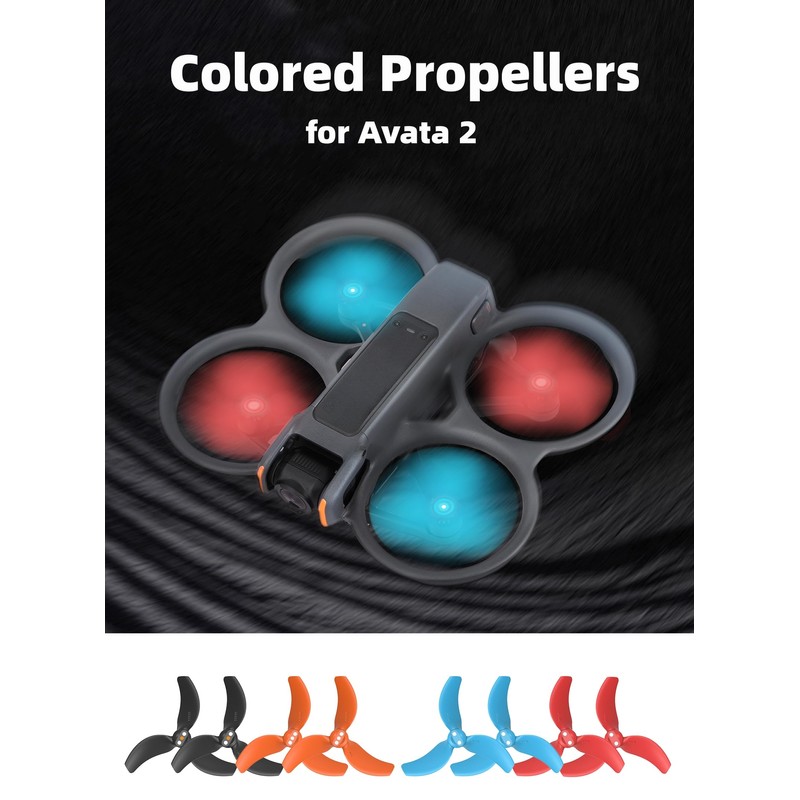 FSIDIWT Avata 2 Propellers, 4Pcs Avata 2 Propellers Replacement, Low
