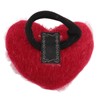 10pcs Wrist Pin Cushion Soft Elastic Heart Shaped Wearable Needle