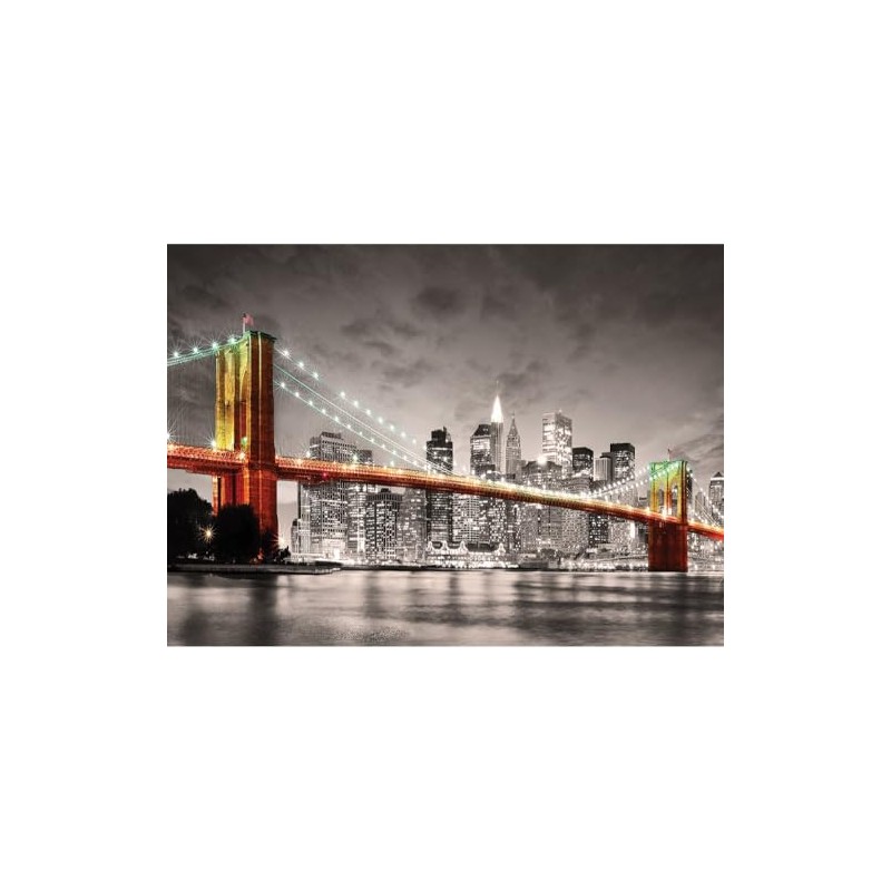 New York City Brooklyn Bridge 1000 Piece Puzzle Jigsaw Puzzle