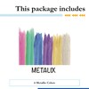 The Pencil Grip Kwik Stix Metalix Paint Pens, Metallic Tempera