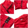 Dogs Waterproof Jacket, Lightweight Waterproof Jacket Reflective Safety Dog Raincoat