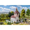 FALLER 130679 - Chiesa del villaggio con Kirchhof, scartamento H0