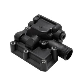 Newnessai 4133L054 Thermostat Housing Assembly, Replacement for Perkins 5465 6465 6475 6480 7465 7475 7480, Replaces 4133L027 4225037 4225037M1