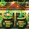 Leyndo 4FT Rises up Down St Patrick's Day Inflatable Outdoor