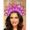 EARENT - Diadema LED con luz para mujer, color rojo