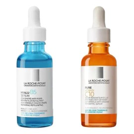 Kit La Roche-posay Serum Hyalu B5 Y Vitamina C10 Antiarrugas