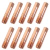 ZFKXGS 10 pieces 0.6 mm Mig Mag welding machine welding