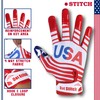 Dot Stitch Football Gloves (USA, Youth X-Large)