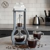Nispira Iced Coffee Cold Brew Drip Tower Coffee Maker Wooden,