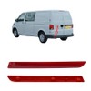 appRUN REAR LEFT BUMPER REFLECTOR RED COVER FOR VW MULTIVAN