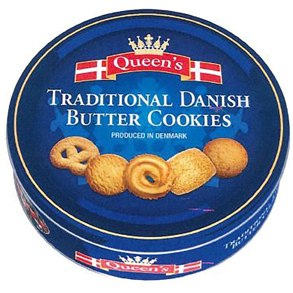 Queen`s Danish Butter Cookies Traditional Danish Butter Cookies 500g
