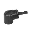 Right Angle Drill Adapter 1/4in Hex Shank 105 Degree Angled