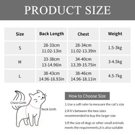 Cat Recovery Suit, Camouflage Recovery Suit Cat, Surgical Recovery Suit, Cat Body After Surgery, Cone E Collar Alternative, Clothing After Surgery for Cats Pets Abdominal Wounds (S)