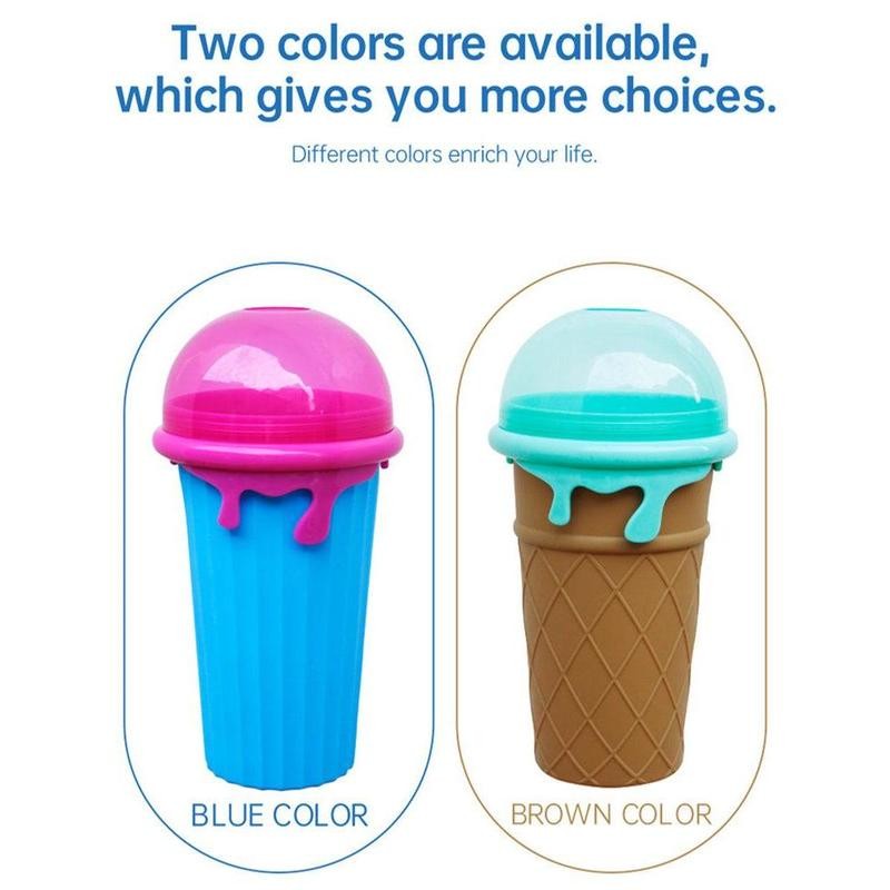 XL Slushy Cup - Color: Blue, Capacity size: 500ml