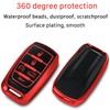 Kirsnda key fob cover with metal buckle Compatible with Dodge