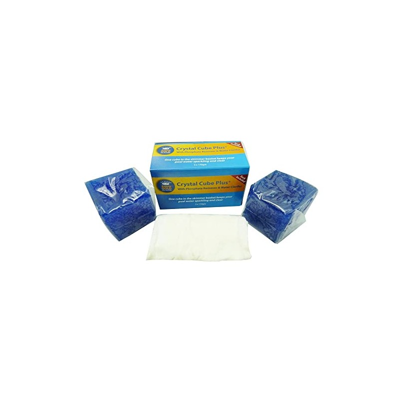 Pool Water Clarifier Floc Cubes x 2 With Phosphate Remover