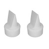 Unimom White Wedge Valve (Pack of 2)