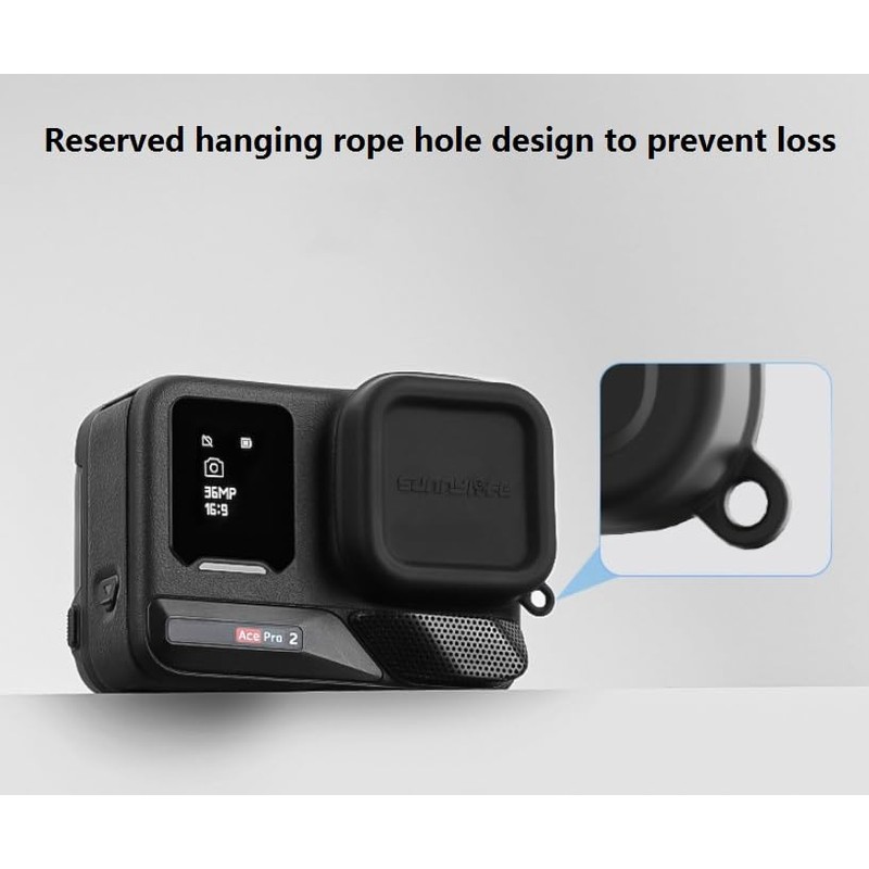 Silica Gel Lens Protective Cover for Twaxl Insta360 Ace Pro