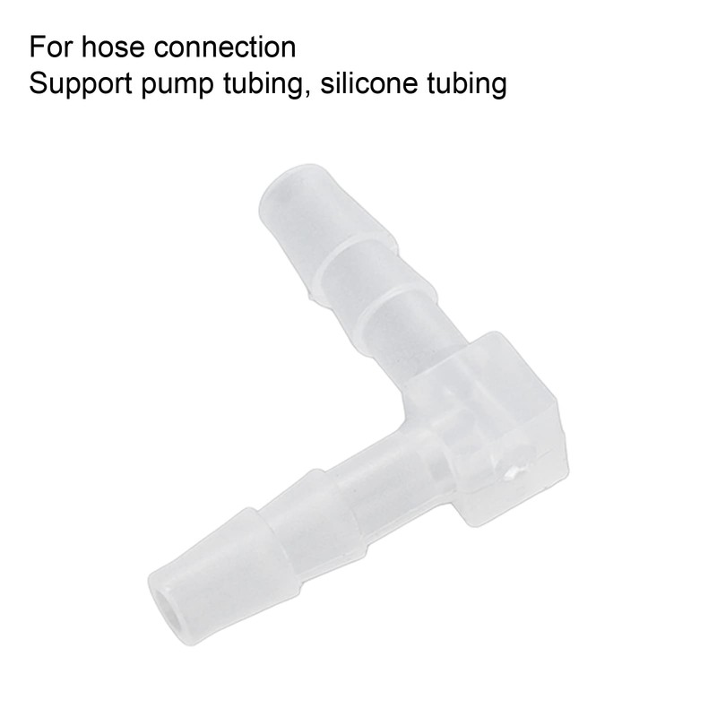 10Pcs Elbow Hose Barb Plastic Fitting Elbow Hose Barb Plastic