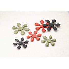 Southern 鉄器 Rocks Casting Pot Insole Trivet (Large) Matte Red Brown