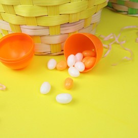 Sweetzo NEW Orange Creamsicle Jelly Beans, Easter Egg Filler Bite Size Candies, Party Favor Treats, 12 Ounces (Pack of 2)