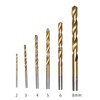 16Pcs Wooden Cement Metal Drill HSS Twist Masonry Woodworking Set