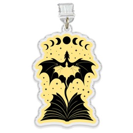 Dragon Book Kindle Charms, Dust Plug Charm 1.5 Inches Fourth Wing, ACOTAR, Romantasy Reader, Book Club Lightning/Type C Acrylic Material Accessories Kindle, Charms for Phone E-Reader, Gifts for Friend