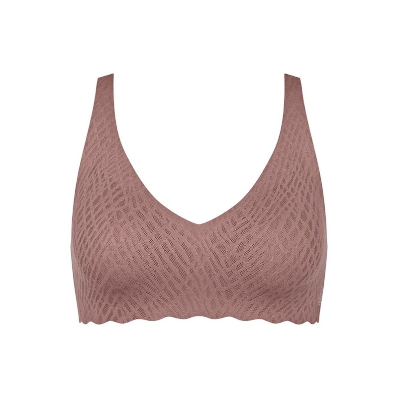 Sloggi Women's Zero Feel Bliss Soft Bra, Cacao