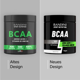Bandini® BCAA 500 Tablets + Vitamin B1 & B6 Branched Chain Amino Acid