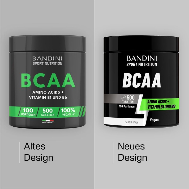 Bandini® BCAA 500 Tablets + Vitamin B1 & B6 Branched