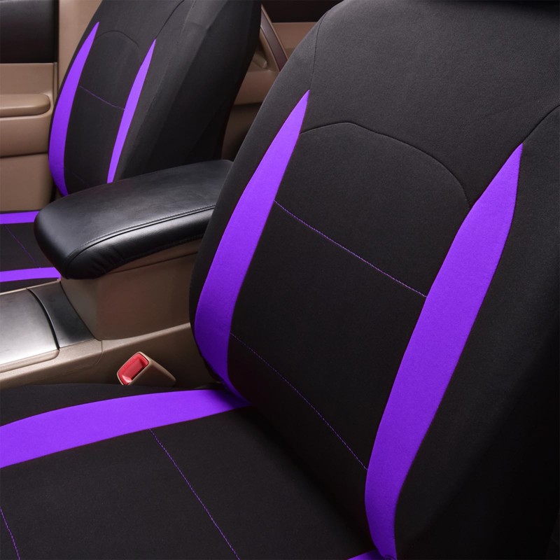 Flying Banner Car Seat Covers Front Seats Rear Bench Polyester