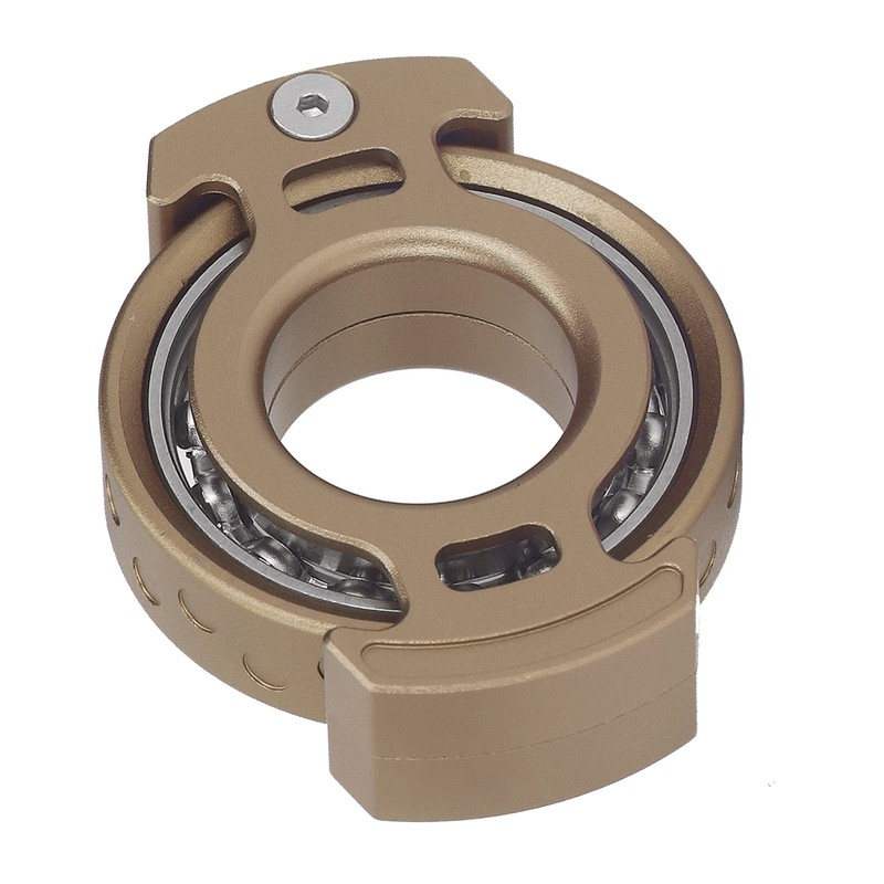 Fingertip Gyroscope Reduce Anxiety Free Rotating Metal Ring Decompression Toy