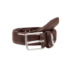 Dents Men’s Plain Leather Belt BROWN L