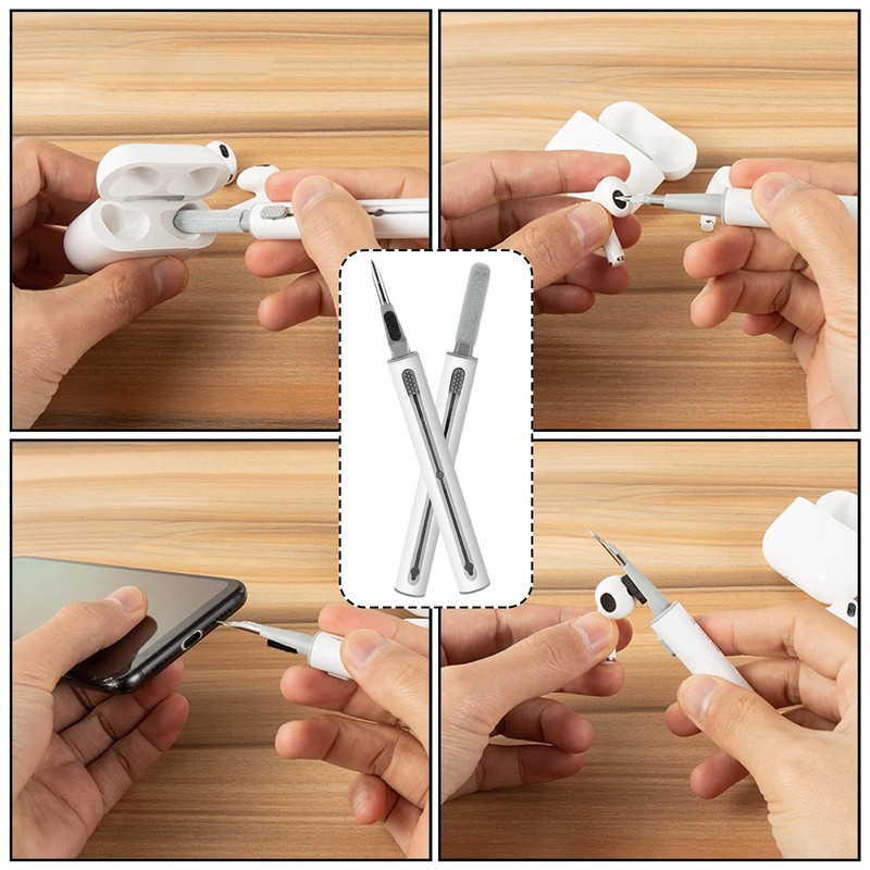 Gokbuy 2pcs Airpod Cleaner Kit, Multi-Function Cleaner Kit for Airpods