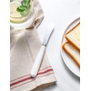 AISBUGUR Butter Knife Butter Spreader Knife, 4Pack Stainless Steel Butter