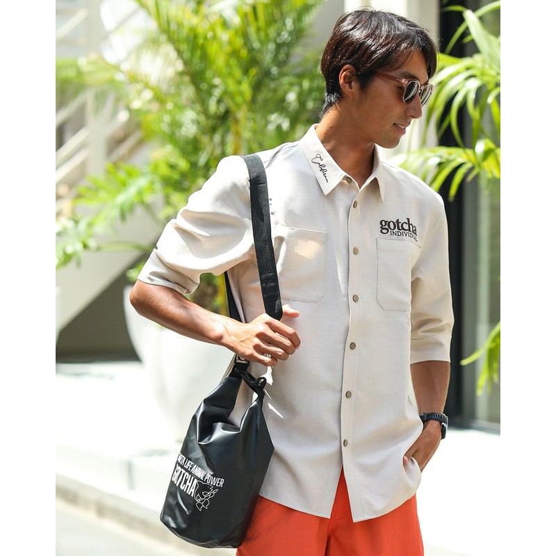 Gotcha 252G8510 Waterproof Shoulder Bag, Men's, Women's, Surfing, Casual, Sports