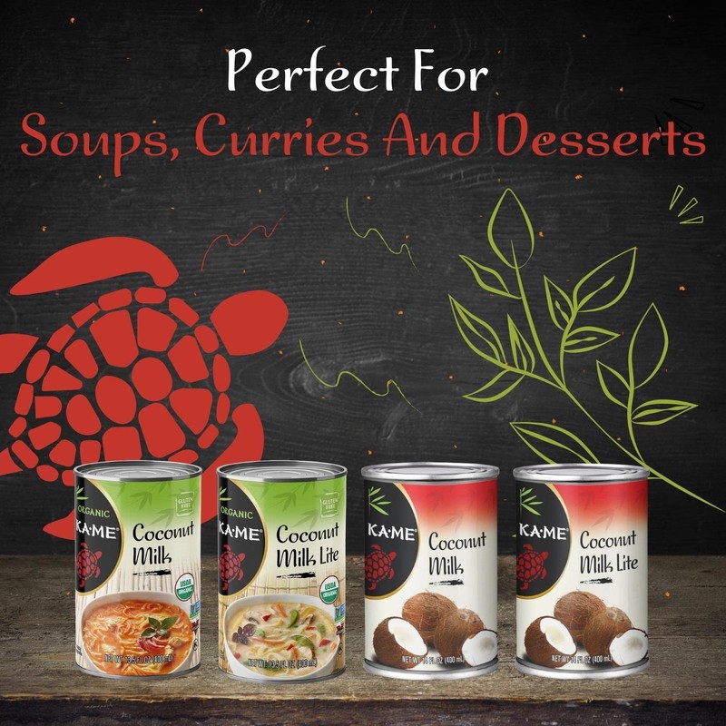 Ka-Me Coconut Milk Can Original (Pack of 12)