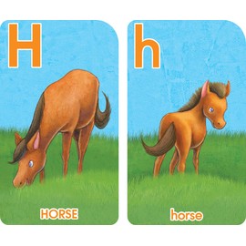 School Zone - Get Ready Game Cards Go Fish & Memory Match Farm 2 Pack - Ages 3 and Up, Alphabet, ABCs, Uppercase and Lowercase Letters, Matching, Pairing, Memory, and More