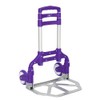 FCH Folding Hand Truck Aluminum Portable Folding Hand Cart 165lbs