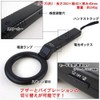 Handy Metal Detectors Machine Black High Sensitivity Lightweight