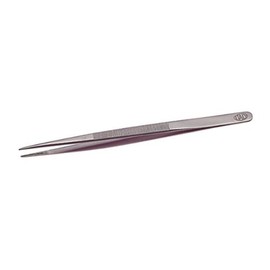 Allegro Diamond Tweezers, Stainless Steel Grooved, Medium Point, 6-1/2 Inches | TWZ-171.75