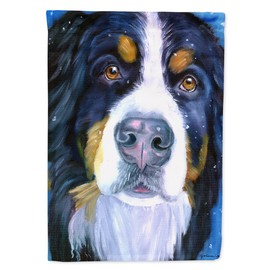 Caroline's Treasures 7337GF Luca The Bernese Mountain Dog Flag Garden Size, Small, Multicolor