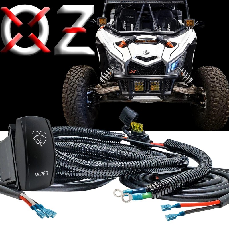 OZ-USA Windshield Wiper Washer Auto Park On/Off/On Wire Harness for