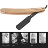 Straight Edge Razor Men Home Portable Stainless Steel Barber Folding