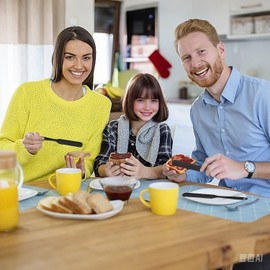 2Pcs Silicone Jar Spatula,9 Inch Jam Spreader for Peanut Butter,Heat-Resistant Food-Grade Jar Blender,Kitchen Spatula for Scraping Icing Bread Cream, Jam (Black)